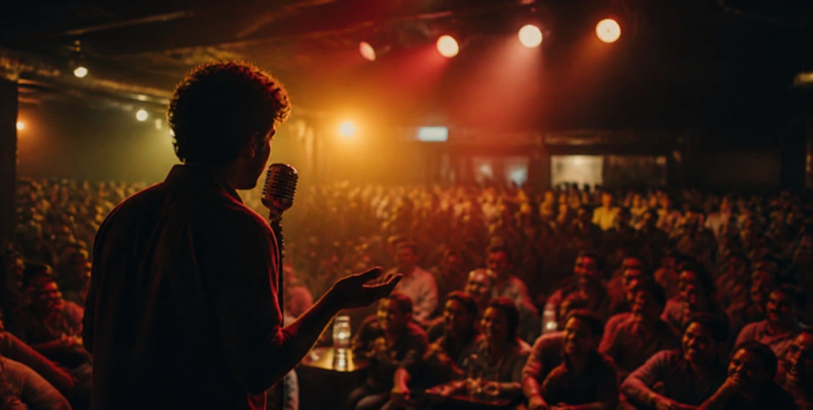 standup performance featuring Vikram Sehgal
